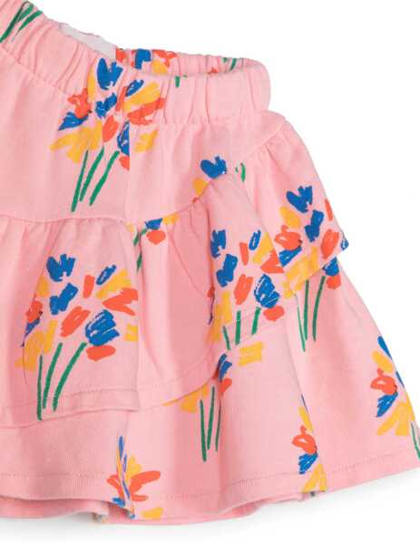 Fuste casual Bobo Choses Fireworks All Over Ruffle Skirt PINK Fete (BM 15748718) 3