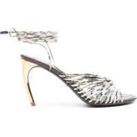 Pantofi cu toc Leather Sandal Femei