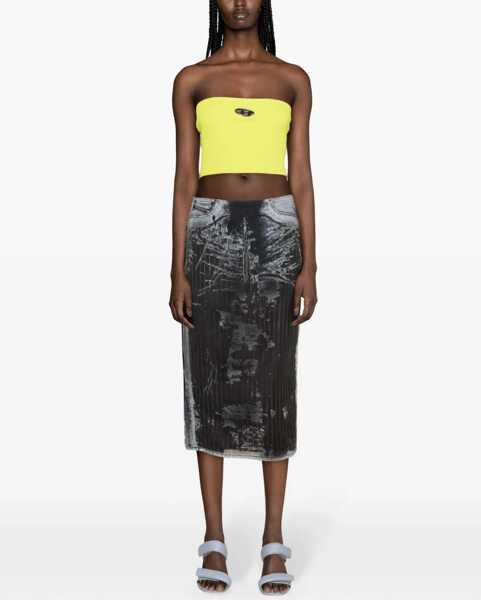 Fuste casual Diesel Skirt De-Pra-Fse1 BLACK Femei (BM 15748745) 2