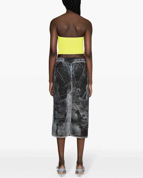 Fuste casual Diesel Skirt De-Pra-Fse1 BLACK Femei (BM 15748745) 4