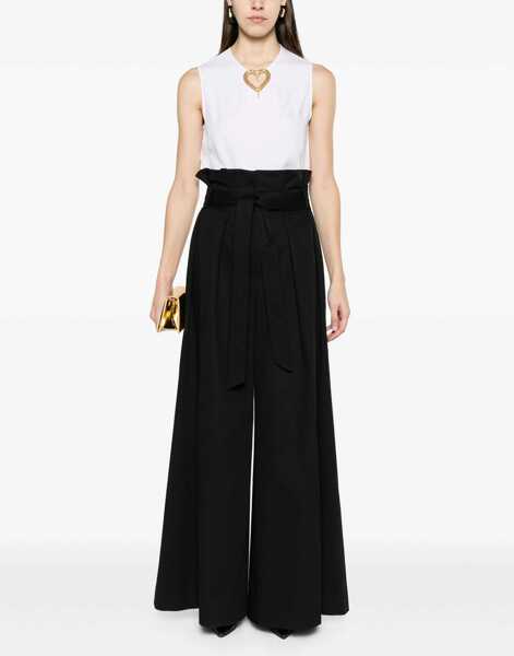 Bluze Moschino Blouse With Heart Applique WHITE Femei (BM 15748760) 2