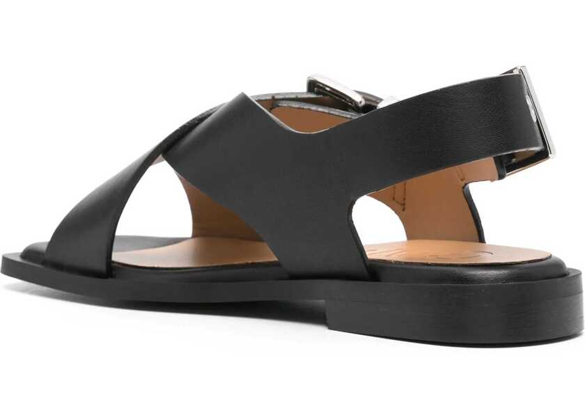 Sandale Ganni Studded Sandal BLACK Femei (BM 15748970) 3