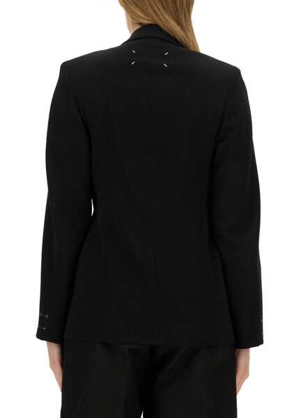 Sacouri Maison Margiela Double-Breasted Jacket BLACK Femei (BM 15749021) 3