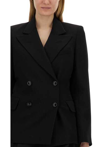 Sacouri Maison Margiela Double-Breasted Jacket BLACK Femei (BM 15749021) 4