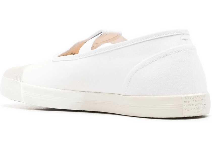 Espadrile Maison Margiela Mary Jane Tabi WHITE Barbati (BM 15749063) 3
