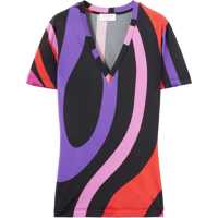 Tricouri Marble Print T-Shirt Femei