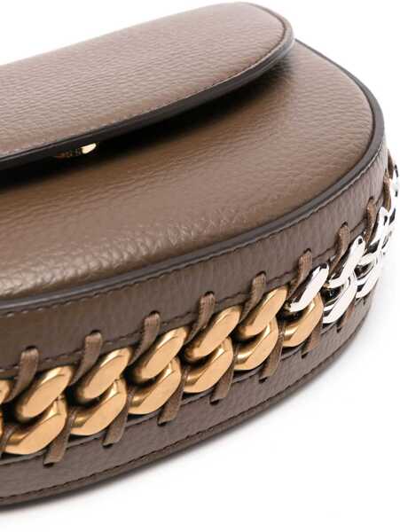 Genti tip postas Stella McCartney Shoulder Bag With Logo BROWN Femei (BM 15749306) 4