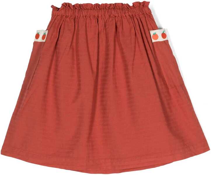 Fuste casual Bobo Choses Pockets Woven Skirt RED Fete (BM 15749378) 2