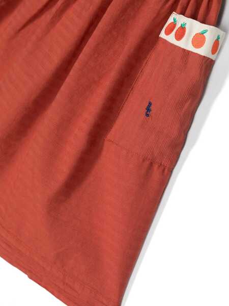 Fuste casual Bobo Choses Pockets Woven Skirt RED Fete (BM 15749378) 3