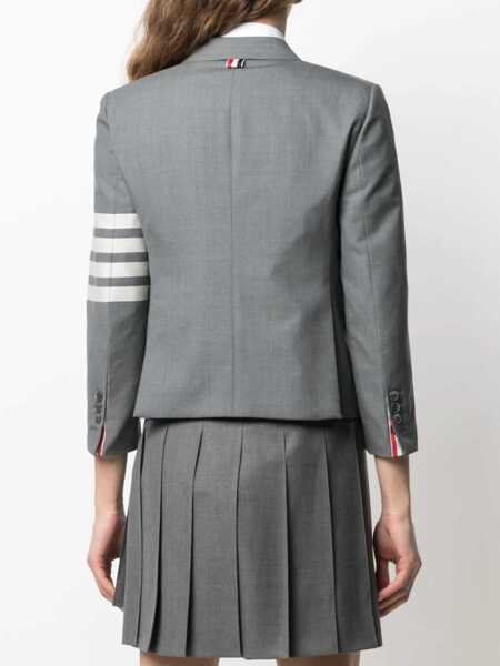 Sacouri office Thom Browne Single-Breasted Jacket GREY Femei (BM 15749546) 4