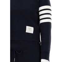 Topuri Dama - Bluze de trening Thom Browne Cotton Sweatshirt BLUE Femei (BM 15749768) - B-mall.ro