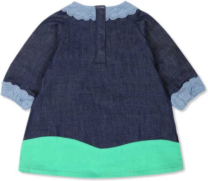 Rochii casual Stella McCartney Woven Dress BLUE Fete (BM 15749807) 2