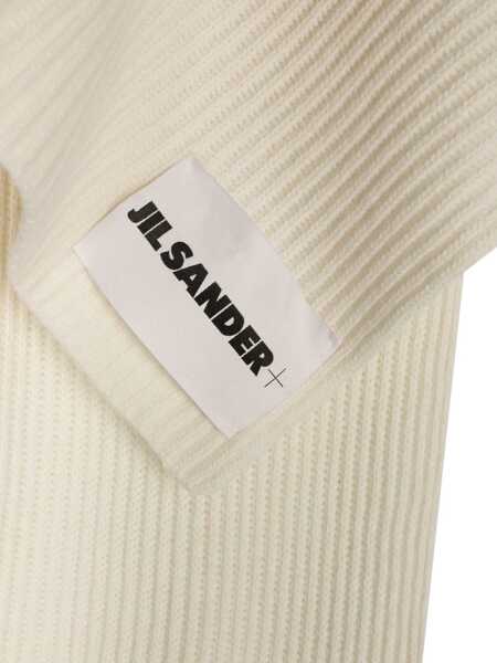 Esarfe Jil Sander Wool Scarf BEIGE Barbati (BM 15749900) 3