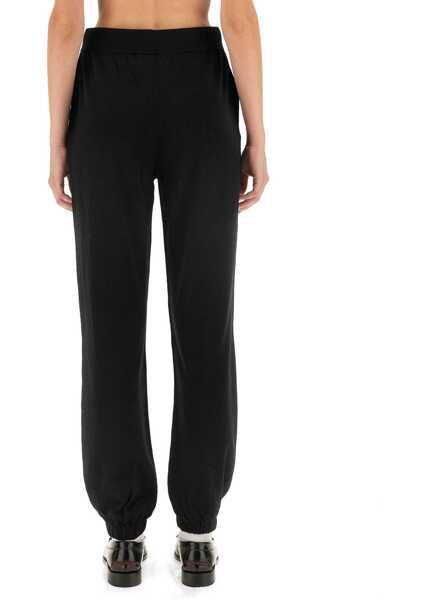 Salopete MOSCHINO JEANS Jogging Pants With Logo BLACK Femei (BM 15749912) 3