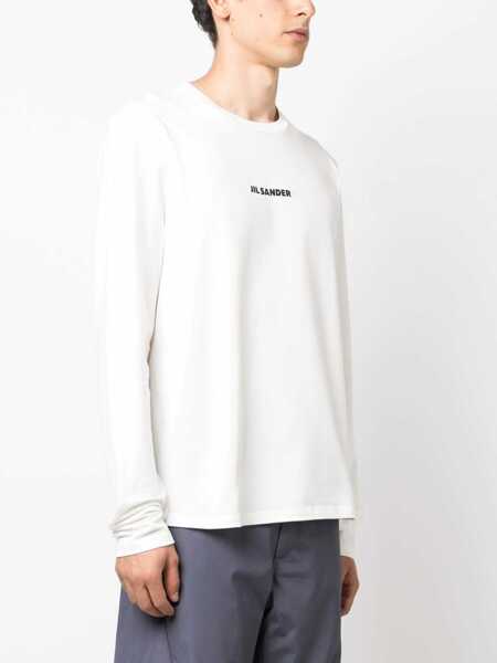 Tricouri Jil Sander T-Shirt With Logo IVORY Barbati (BM 15749951) 3