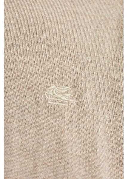 Pulovere casual ETRO Jersey With Logo BEIGE Barbati (BM 15749957) 5