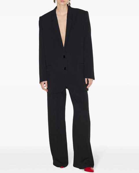 Sacouri office Isabel Marant Oceany Jacket BLACK Femei (BM 15750101) 2