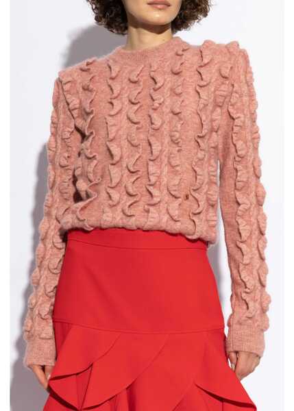 Pulovere Moschino Wool Blend Sweater PINK Femei (BM 15750245) 3