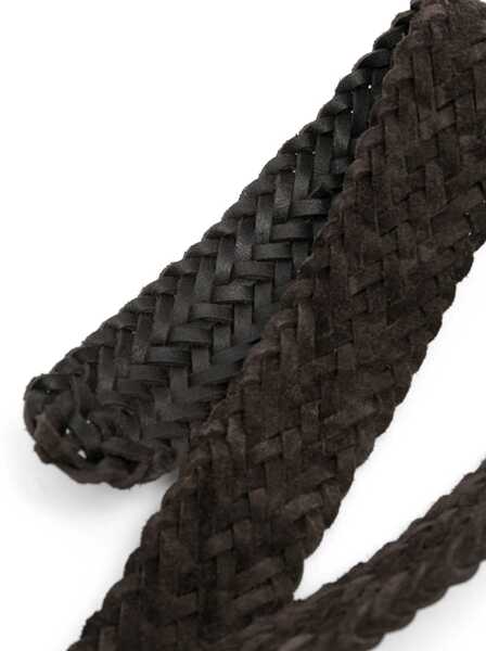 Curele Tom Ford Woven Leather Belt BROWN Barbati (BM 15750362) 2