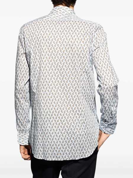 Camasi casual ETRO Shirt Rome AZURE Barbati (BM 15750386) 4