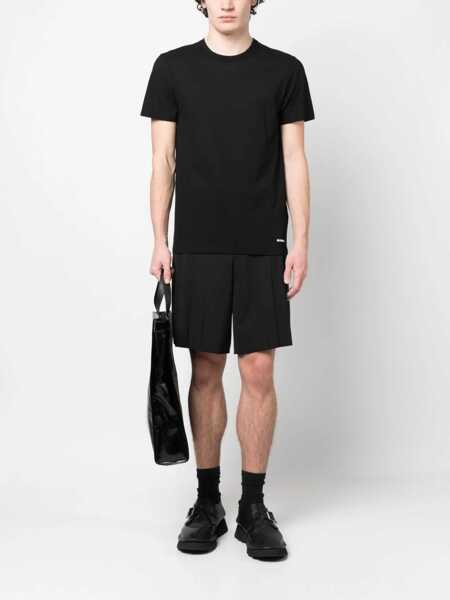 Tricouri Jil Sander Cotton T-Shirt BLACK Barbati (BM 15750857) 2