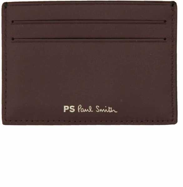 Portofele Paul Smith Leather Card Holder BLACK Barbati (BM 15751043) 2