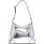 STAUD Shoulder Bag "Linda" SILVER