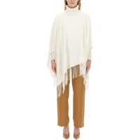 Poncho Cape Of Wool Femei