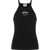 MOSCHINO JEANS Tank Top With Logo BLACK