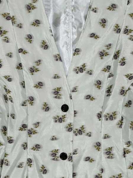 Rochii casual Ganni Mini Dress GREEN Femei (BM 15751484) 2