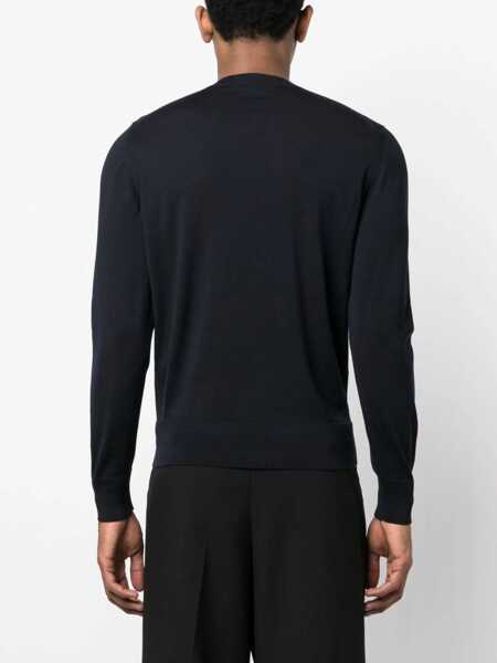 Pulovere casual Tom Ford Wool Jersey. BLUE Barbati (BM 15751562) 4