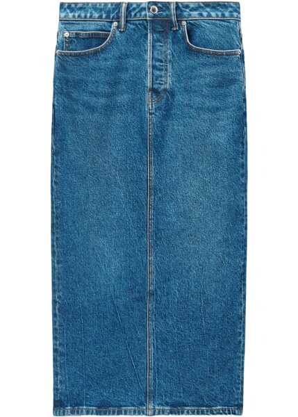 Fuste casual Alexander Wang Midi Skirt DENIM Femei (BM 15751760) 1