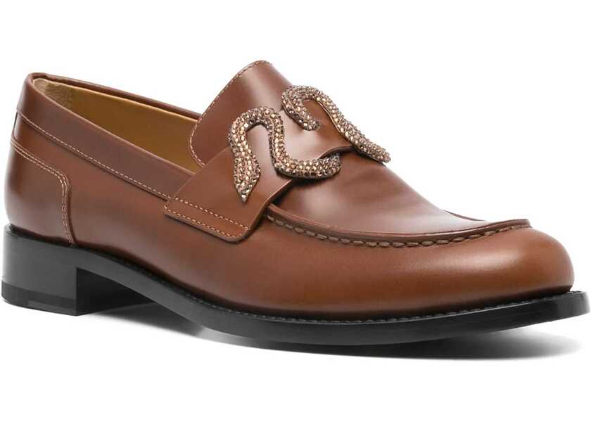 Mocasini Rene Caovilla Leather Loafer BUFF Femei (BM 15752102) 2