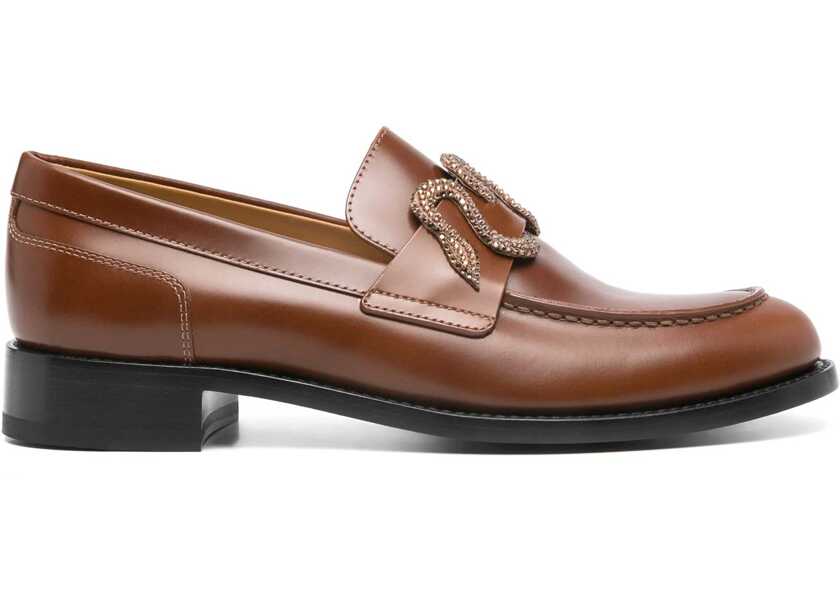 Mocasini Rene Caovilla Leather Loafer BUFF Femei (BM 15752102) 1