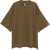 Rick Owens Cotton Jersey T-Shirt BROWN