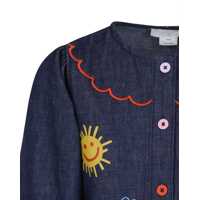 Rochii pentru Fete - Rochii casual Stella McCartney Woven Dress BLUE Fete (BM 15752624) - B-mall.ro