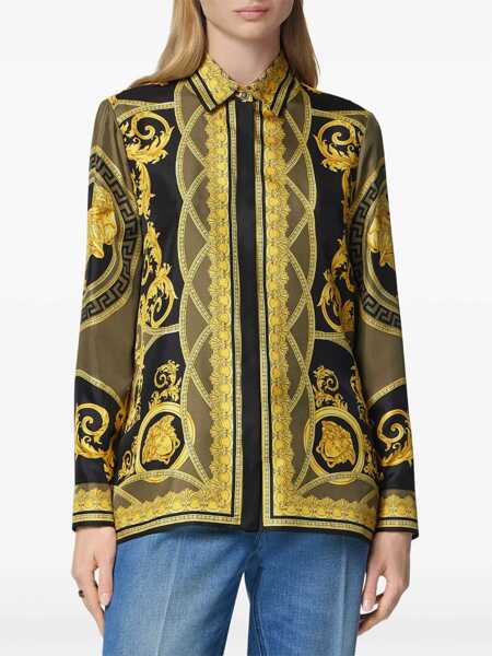 Camasi casual Versace La Coupe Des Dieux Shirt MULTICOLOUR Femei (BM 15752678) 3