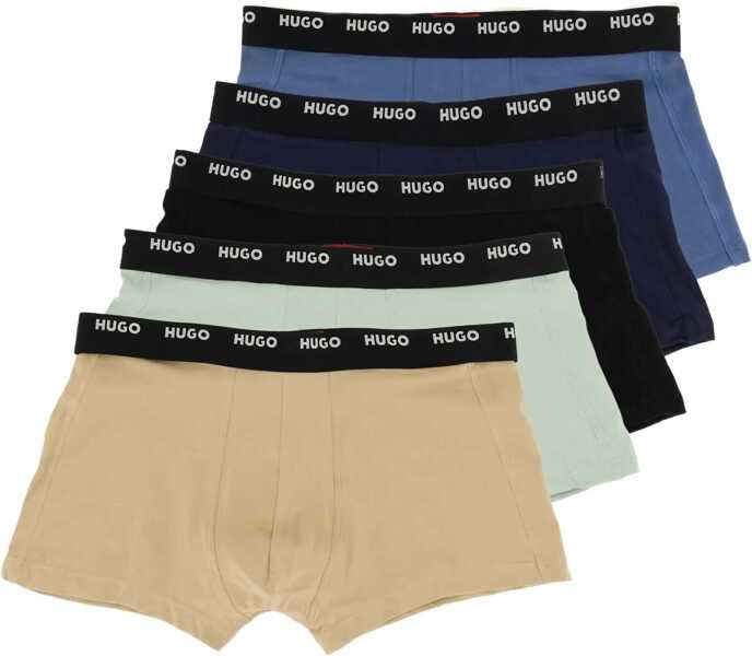 Lenjerie intima Hugo Boss Pack Of Five Boxer Shorts MULTICOLOUR Barbati (BM 15752810) 1