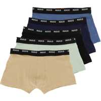 Lenjerie intima Hugo Boss Pack Of Five Boxer Shorts