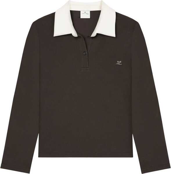 Tricouri Polo COURRGES Cotton Polo BROWN Barbati (BM 15752927) 1