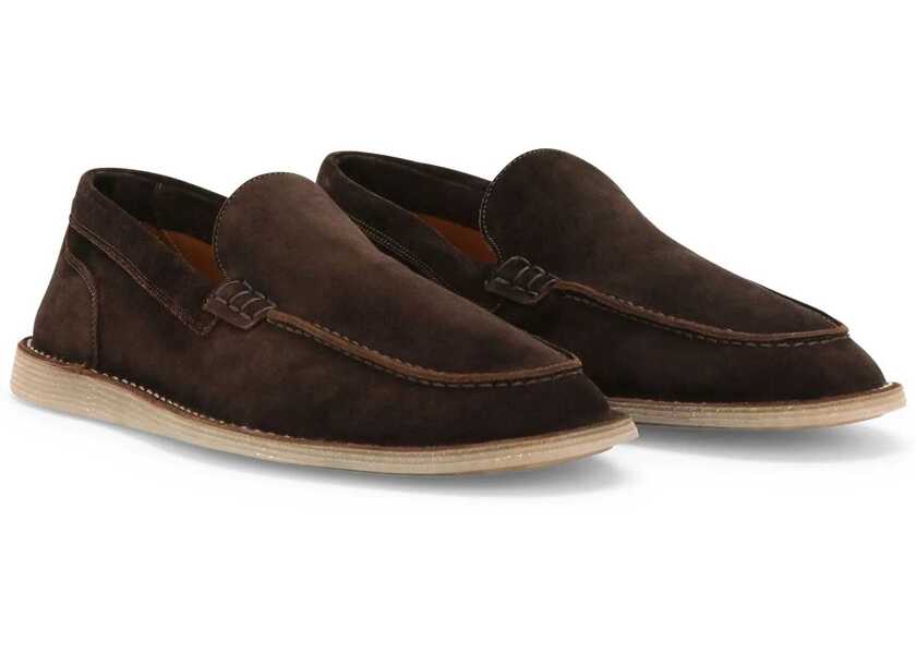 Mocasini Dolce & Gabbana Suede Loafer BUFF Barbati (BM 15753368) 2