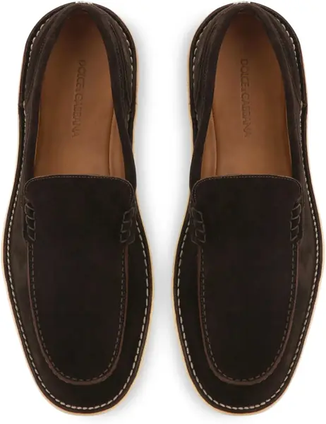 Mocasini Dolce & Gabbana Suede Loafer BUFF Barbati (BM 15753368) 4