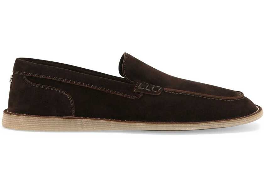 Mocasini Dolce & Gabbana Suede Loafer BUFF Barbati (BM 15753368) 1