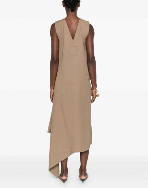 Rochii casual UMA WANG Aura Dress BEIGE Femei (BM 15753500) 4