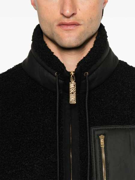 Jachete Moschino Jacket With Zip BLACK Barbati (BM 15753614) 5