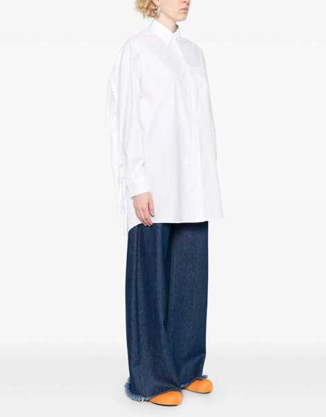 Camasi casual Moschino Poplin Shirt WHITE Femei (BM 15753830) 4