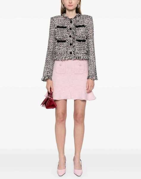 Fuste casual Self-Portrait Knitted Mini Skirt PINK Femei (BM 15753881) 2