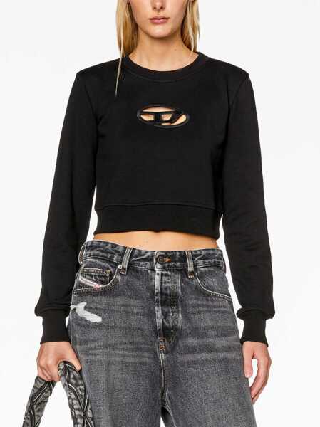 Bluze de trening Diesel Tops With Logo BLACK Femei (BM 15754262) 3