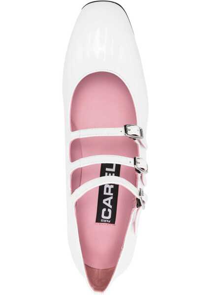 Balerini CAREL PARIS Ariana Shoe WHITE Femei (BM 15754529) 4