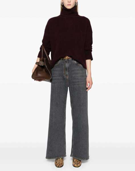 Blugi skinny ETRO Baggy Jacquard Jeans GREY Femei (BM 15754577) 2